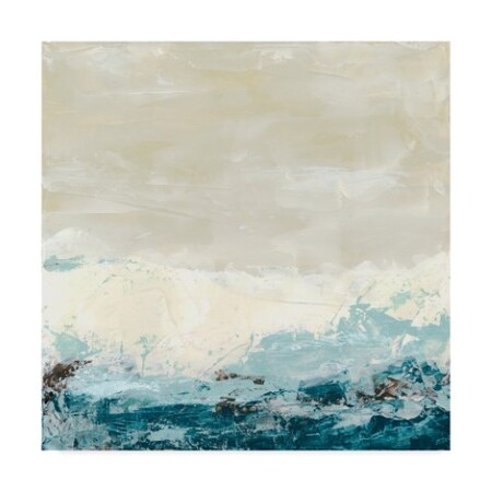 Trademark Fine Art June Erica Vess 'Coastal Currents Ii' Canvas Art, 24x24 WAG00254-C2424GG